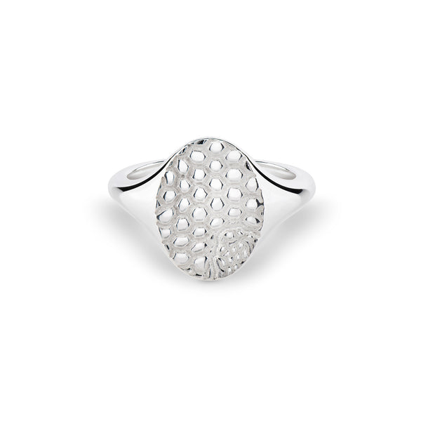 Signet Lace Ring
