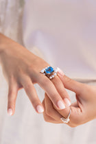 Deco Splash Ring with pearl jackets
