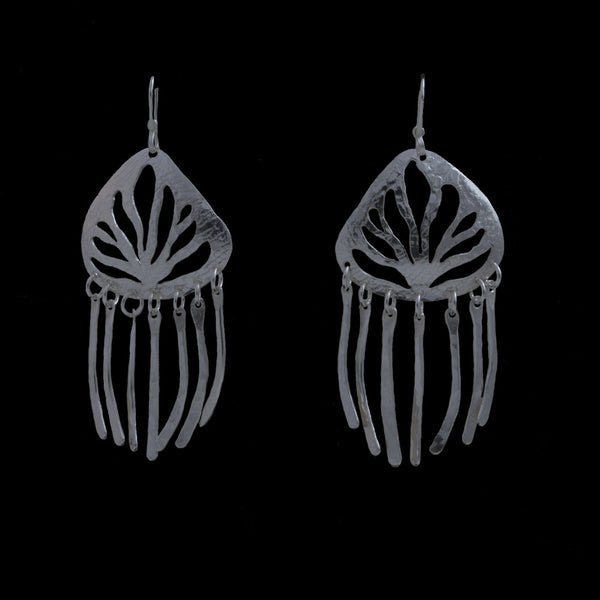 Sea Grass Earrings Dangly - Small
