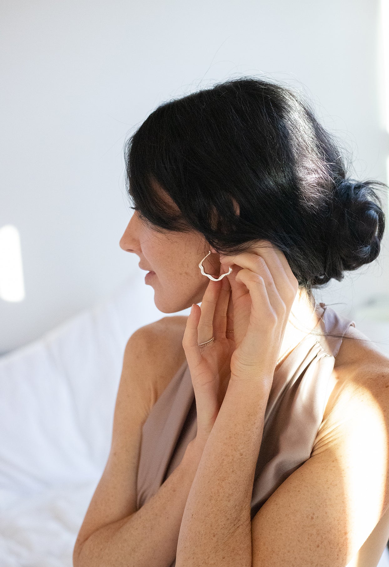 Blossom Hoops Medium