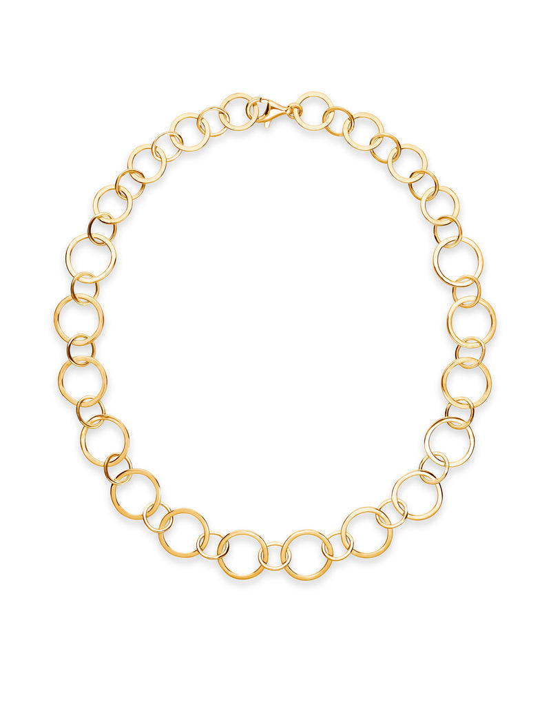 Sea Chain Necklace 14k yellow gold