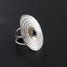Tor Ring with Sapphire #1